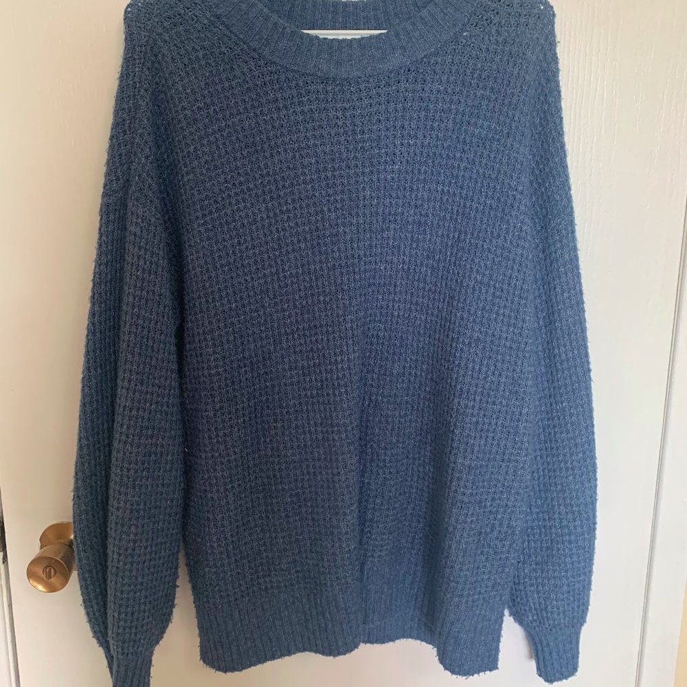 American Eagle, Blue Knit, Medium